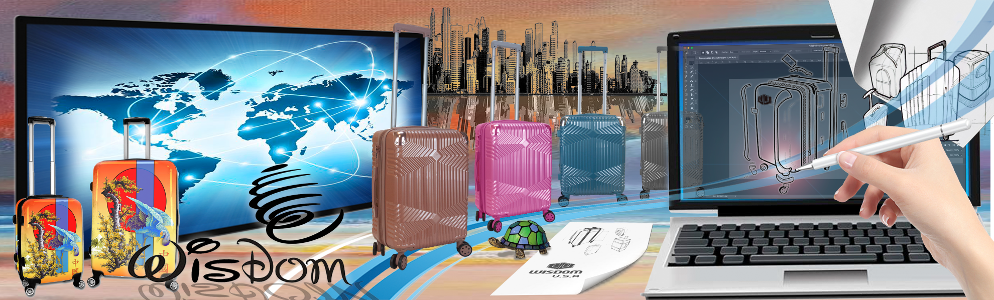 wholesale luggage travel bag